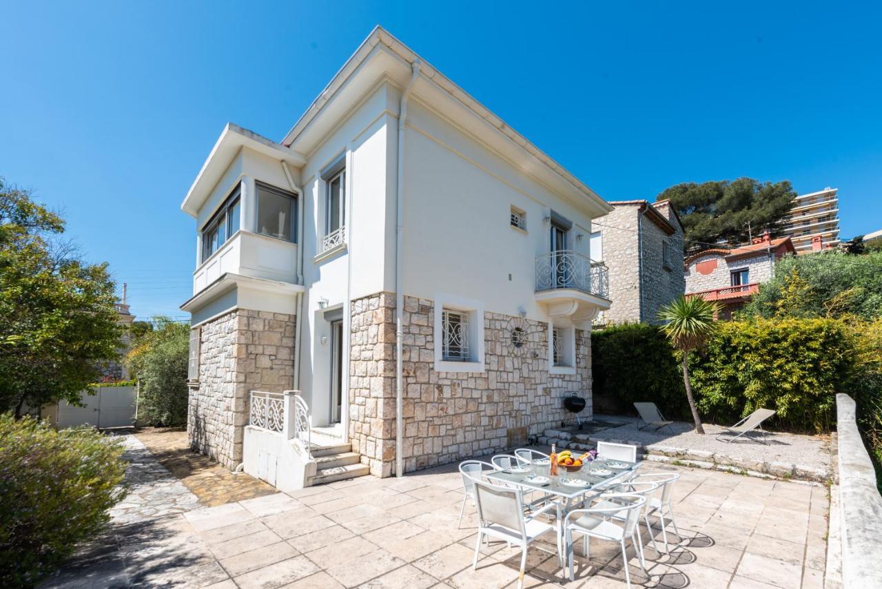 La Maison Blanche - 300M De La Plage Nice Luaran gambar