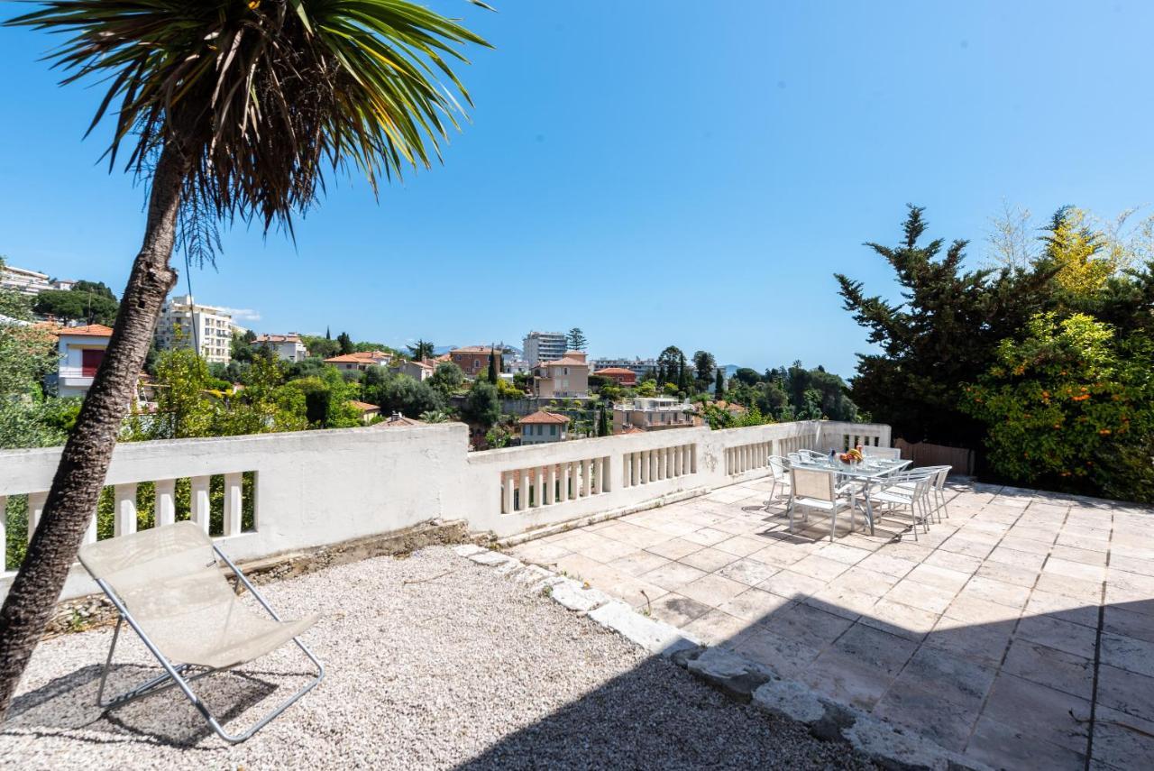 La Maison Blanche - 300M De La Plage Nice Luaran gambar
